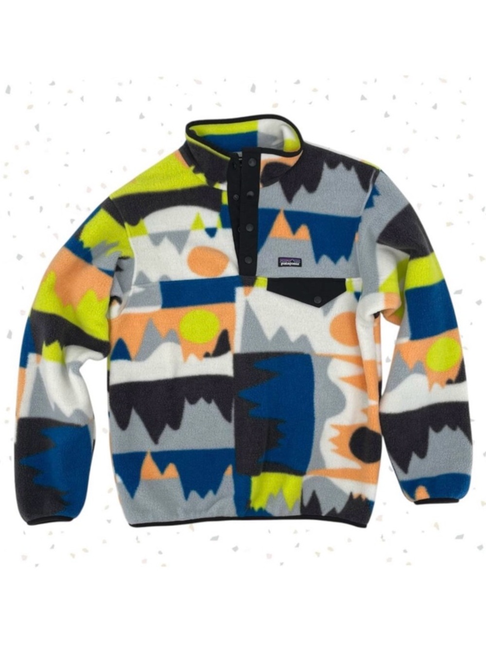Patagonia Synchilla Lightweight Snap-T Fleece Pullover Frontera: Endless Blue 14